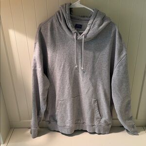 J. Crew Classic Heather Gray Hoodie